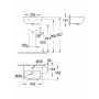 Раковина подвесная GROHE Bau Ceramic 45х35 39424000. Фото