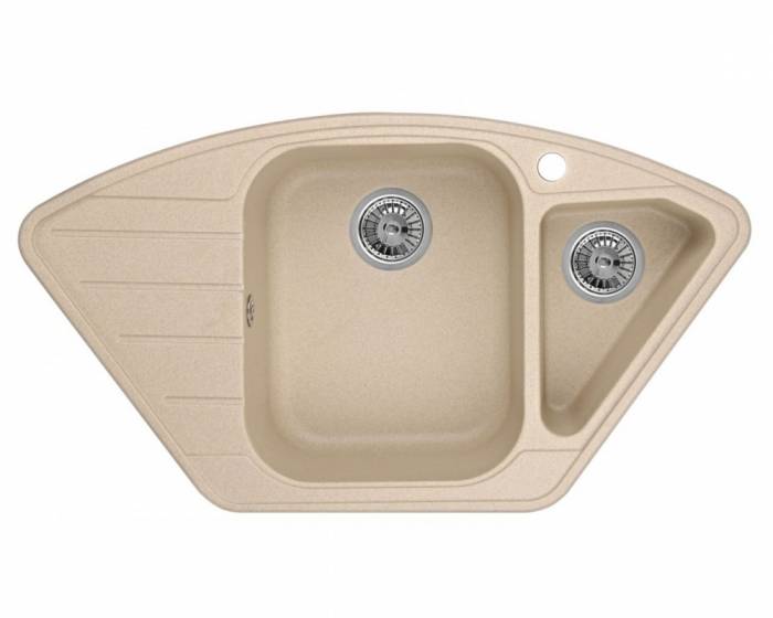 Мойка кухонная GRANULA GR-9101 песок. Фото