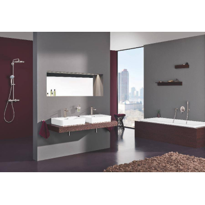 GROHE 32114DC1 Lineare New Смеситель однорычажный для раковины, сливной гарнитур, размер S. Фото