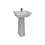 Раковина с пьедесталом Vitra Form 300 55х48 9602B003-7650 Раковина с пьедесталом Vitra Form 300 55х48 9602B003-7650. Фото