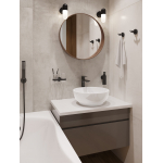 Раковина накладная SANITA LUXE Art Slim 40х40 ART40SLWB01S Раковина накладная SANITA LUXE Art Slim 40х40 ART40SLWB01S. Фото