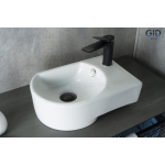 Раковина подвесная GID N9273L 41х27 61106L Белый Раковина подвесная GID N9273L 41х27 61106L Белый. Фото